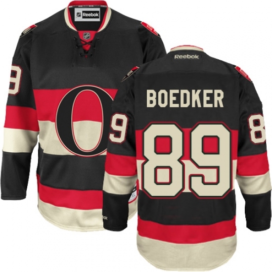 Men's Reebok Ottawa Senators #89 Mikkel Boedker Authentic Black Third NHL Jersey Men's Reebok Ottawa Senators #89 Mikkel Boedker Authentic Black Third NHL Jersey