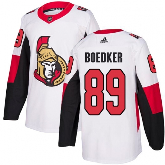 Youth Adidas Ottawa Senators #89 Mikkel Boedker Authentic White Away NHL Jersey Youth Adidas Ottawa Senators #89 Mikkel Boedker Authentic White Away NHL Jersey