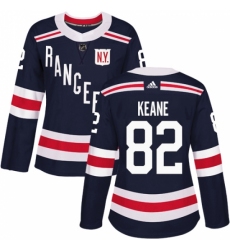 Women's Adidas New York Rangers #82 Joey Keane Authentic Navy Blue 2018 Winter Classic NHL Jersey Women's Adidas New York Rangers #82 Joey Keane Authentic Navy Blue 2018 Winter Classic NHL Jersey