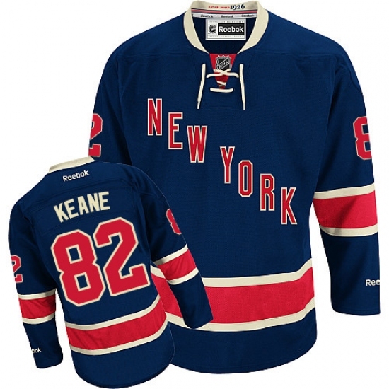 Women's Reebok New York Rangers #82 Joey Keane Authentic Navy Blue Third NHL Jersey Women's Reebok New York Rangers #82 Joey Keane Authentic Navy Blue Third NHL Jersey
