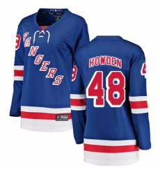 Women's New York Rangers #48 Brett Howden Fanatics Branded Royal Blue Home Breakaway NHL Jersey Women's New York Rangers #48 Brett Howden Fanatics Branded Royal Blue Home Breakaway NHL Jersey