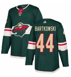 Men's Adidas Minnesota Wild #44 Matt Bartkowski Premier Green Home NHL Jersey Men's Adidas Minnesota Wild #44 Matt Bartkowski Premier Green Home NHL Jersey