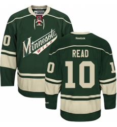 Women's Reebok Minnesota Wild #10 Matt Read Premier Green Third NHL Jersey Women's Reebok Minnesota Wild #10 Matt Read Premier Green Third NHL Jersey