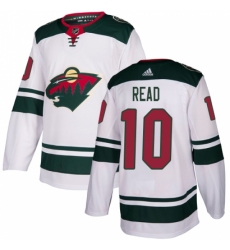 Youth Adidas Minnesota Wild #10 Matt Read Authentic White Away NHL Jersey Youth Adidas Minnesota Wild #10 Matt Read Authentic White Away NHL Jersey