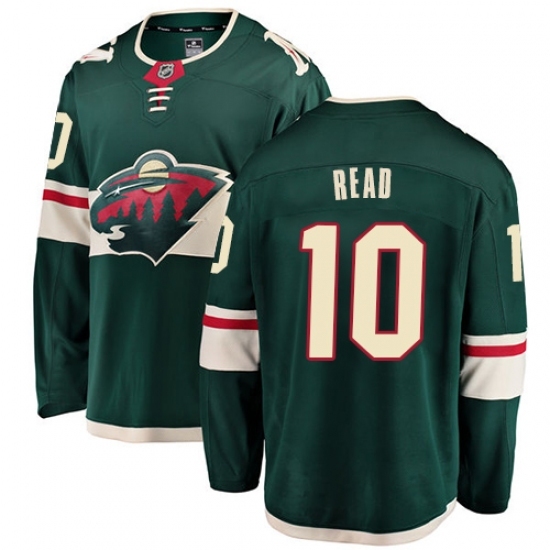 Youth Minnesota Wild #10 Matt Read Authentic Green Home Fanatics Branded Breakaway NHL Jersey Youth Minnesota Wild #10 Matt Read Authentic Green Home Fanatics Branded Breakaway NHL Jersey