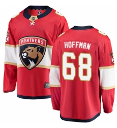 Youth Florida Panthers #68 Mike Hoffman Authentic Red Home Fanatics Branded Breakaway NHL Jersey Youth Florida Panthers #68 Mike Hoffman Authentic Red Home Fanatics Branded Breakaway NHL Jersey