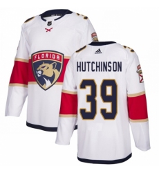 Youth Adidas Florida Panthers #39 Michael Hutchinson Authentic White Away NHL Jersey Youth Adidas Florida Panthers #39 Michael Hutchinson Authentic White Away NHL Jersey