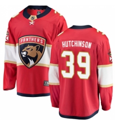 Youth Florida Panthers #39 Michael Hutchinson Authentic Red Home Fanatics Branded Breakaway NHL Jersey Youth Florida Panthers #39 Michael Hutchinson Authentic Red Home Fanatics Branded Breakaway NHL Jersey