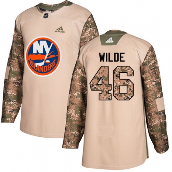 Youth Adidas New York Islanders #46 Bode Wilde Authentic Camo Veterans Day Practice NHL Jersey Youth Adidas New York Islanders #46 Bode Wilde Authentic Camo Veterans Day Practice NHL Jersey