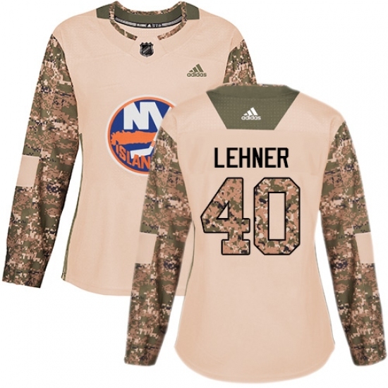 Women's Adidas New York Islanders #40 Robin Lehner Authentic Camo Veterans Day Practice NHL Jersey Women's Adidas New York Islanders #40 Robin Lehner Authentic Camo Veterans Day Practice NHL Jersey