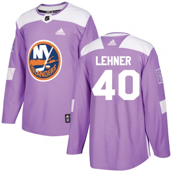 Youth Adidas New York Islanders #40 Robin Lehner Authentic Purple Fights Cancer Practice NHL Jersey Youth Adidas New York Islanders #40 Robin Lehner Authentic Purple Fights Cancer Practice NHL Jersey