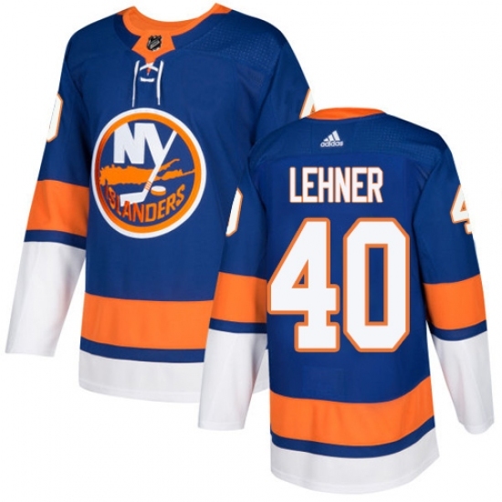 Youth Adidas New York Islanders #40 Robin Lehner Premier Royal Blue Home NHL Jersey Youth Adidas New York Islanders #40 Robin Lehner Premier Royal Blue Home NHL Jersey