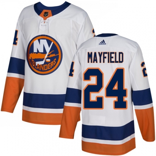 Youth Adidas New York Islanders #24 Scott Mayfield Authentic White Away NHL Jersey Youth Adidas New York Islanders #24 Scott Mayfield Authentic White Away NHL Jersey