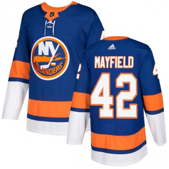 Youth Adidas New York Islanders #42 Scott Mayfield Authentic Royal Blue Home NHL Jersey Youth Adidas New York Islanders #42 Scott Mayfield Authentic Royal Blue Home NHL Jersey