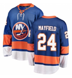Youth New York Islanders #24 Scott Mayfield Fanatics Branded Royal Blue Home Breakaway NHL Jersey