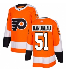 Men's Adidas Philadelphia Flyers #51 Cole Bardreau Authentic Orange Home NHL Jersey Men's Adidas Philadelphia Flyers #51 Cole Bardreau Authentic Orange Home NHL Jersey