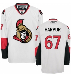 Youth Reebok Ottawa Senators #67 Ben Harpur Authentic White Away NHL Jersey Youth Reebok Ottawa Senators #67 Ben Harpur Authentic White Away NHL Jersey