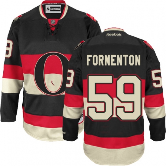Youth Reebok Ottawa Senators #59 Alex Formenton Authentic Black Third NHL Jersey Youth Reebok Ottawa Senators #59 Alex Formenton Authentic Black Third NHL Jersey