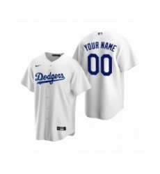 Los Angeles Dodgers Custom Nike White Replica Home Jersey