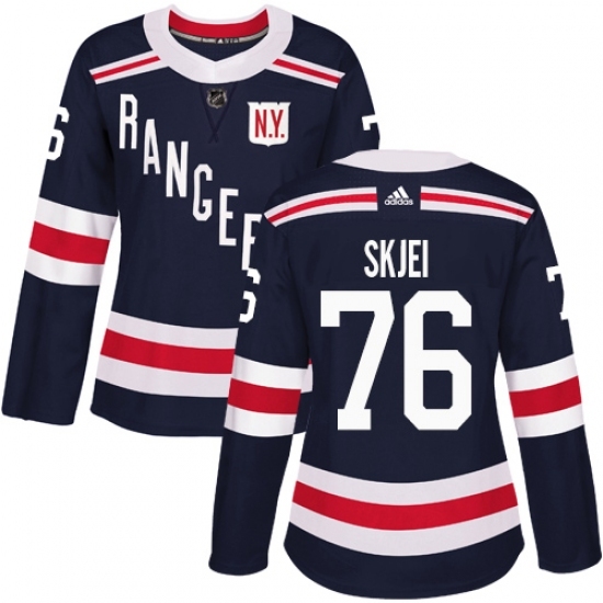 Women's Adidas New York Rangers #76 Brady Skjei Authentic Navy Blue 2018 Winter Classic NHL Jersey Women's Adidas New York Rangers #76 Brady Skjei Authentic Navy Blue 2018 Winter Classic NHL Jersey