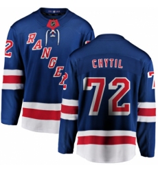 Youth New York Rangers #72 Filip Chytil Fanatics Branded Royal Blue Home Breakaway NHL Jersey Youth New York Rangers #72 Filip Chytil Fanatics Branded Royal Blue Home Breakaway NHL Jersey