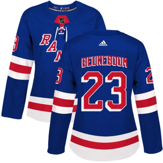 Women's Adidas New York Rangers #23 Jeff Beukeboom Authentic Royal Blue Home NHL Jersey Women's Adidas New York Rangers #23 Jeff Beukeboom Authentic Royal Blue Home NHL Jersey