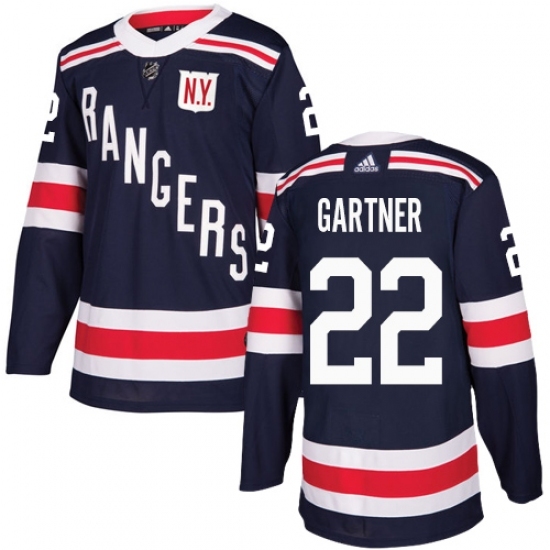 Youth Adidas New York Rangers #22 Mike Gartner Authentic Navy Blue 2018 Winter Classic NHL Jersey Youth Adidas New York Rangers #22 Mike Gartner Authentic Navy Blue 2018 Winter Classic NHL Jersey