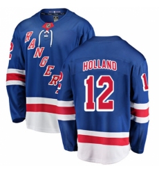 Men's New York Rangers #12 Peter Holland Fanatics Branded Royal Blue Home Breakaway NHL Jersey Men's New York Rangers #12 Peter Holland Fanatics Branded Royal Blue Home Breakaway NHL Jersey