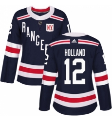 Women's Adidas New York Rangers #12 Peter Holland Authentic Navy Blue 2018 Winter Classic NHL Jersey Women's Adidas New York Rangers #12 Peter Holland Authentic Navy Blue 2018 Winter Classic NHL Jersey