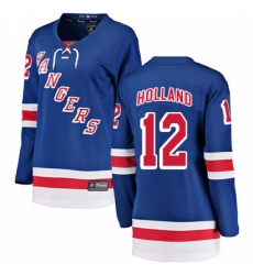 Women's New York Rangers #12 Peter Holland Fanatics Branded Royal Blue Home Breakaway NHL Jersey Women's New York Rangers #12 Peter Holland Fanatics Branded Royal Blue Home Breakaway NHL Jersey