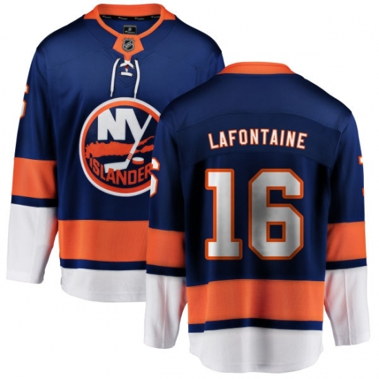 Youth New York Islanders #16 Pat LaFontaine Fanatics Branded Royal Blue Home Breakaway NHL Jersey Youth New York Islanders #16 Pat LaFontaine Fanatics Branded Royal Blue Home Breakaway NHL Jersey