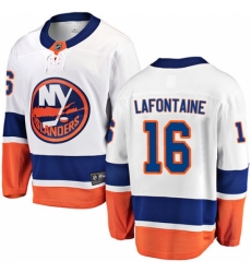 Youth New York Islanders #16 Pat LaFontaine Fanatics Branded White Away Breakaway NHL Jersey Youth New York Islanders #16 Pat LaFontaine Fanatics Branded White Away Breakaway NHL Jersey