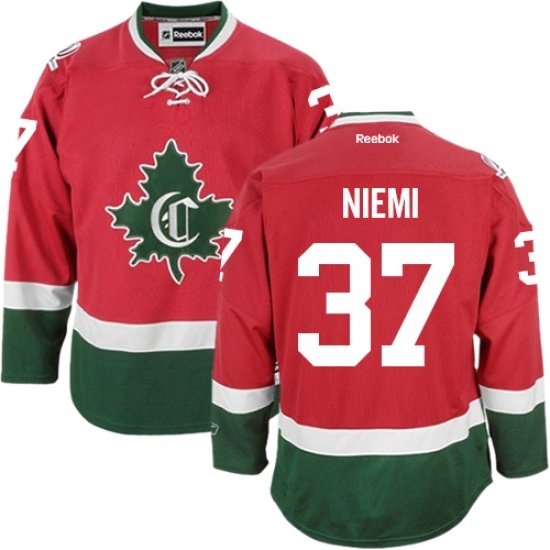 Women's Reebok Montreal Canadiens #37 Antti Niemi Authentic Red New CD NHL Jersey Women's Reebok Montreal Canadiens #37 Antti Niemi Authentic Red New CD NHL Jersey