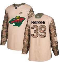 Men's Adidas Minnesota Wild #39 Nate Prosser Authentic Camo Veterans Day Practice NHL Jersey Men's Adidas Minnesota Wild #39 Nate Prosser Authentic Camo Veterans Day Practice NHL Jersey