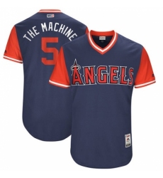 Men's Majestic Los Angeles Angels of Anaheim #5 Albert Pujols 