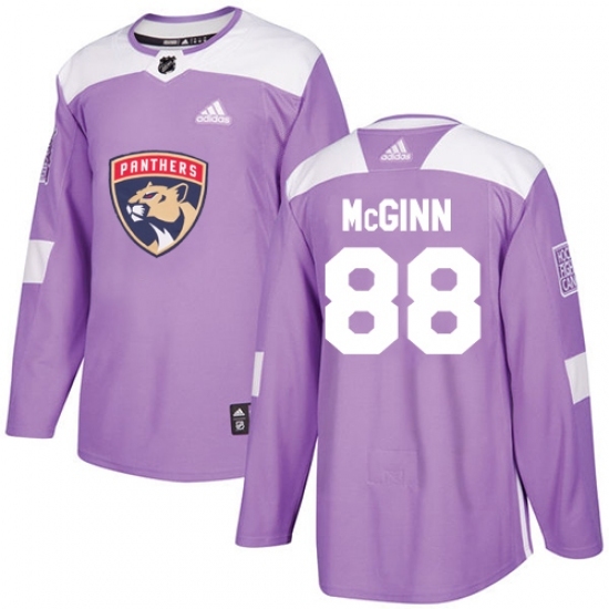 Youth Adidas Florida Panthers #88 Jamie McGinn Authentic Purple Fights Cancer Practice NHL Jersey Youth Adidas Florida Panthers #88 Jamie McGinn Authentic Purple Fights Cancer Practice NHL Jersey