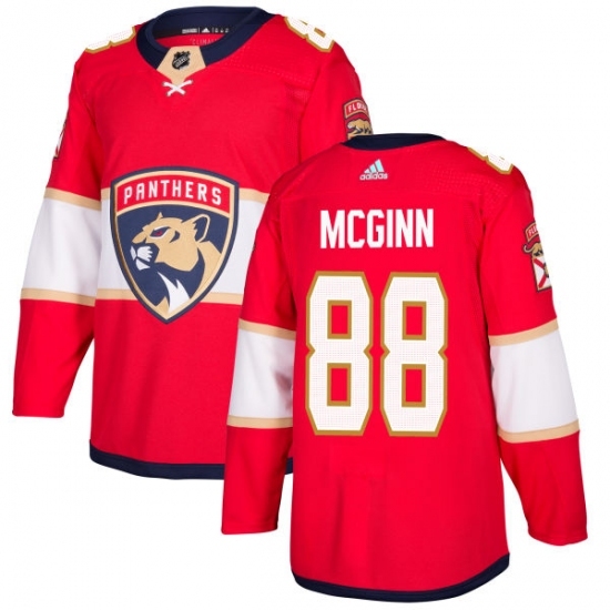Youth Adidas Florida Panthers #88 Jamie McGinn Authentic Red Home NHL Jersey Youth Adidas Florida Panthers #88 Jamie McGinn Authentic Red Home NHL Jersey