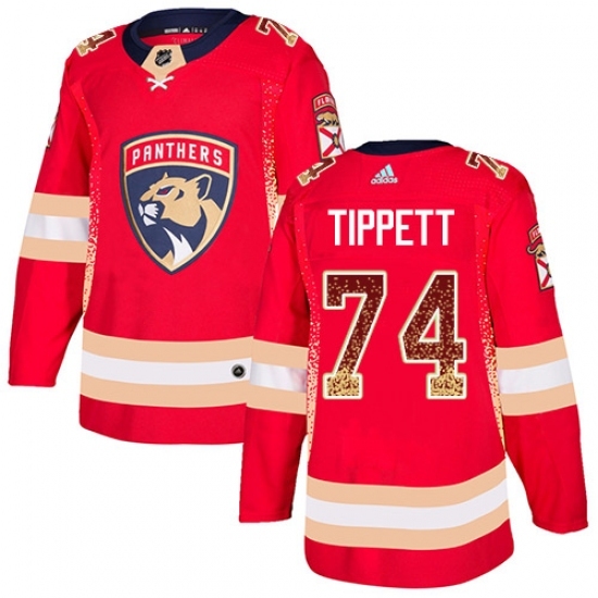 Men's Adidas Florida Panthers #74 Owen Tippett Authentic Red Drift Fashion NHL Jersey Men's Adidas Florida Panthers #74 Owen Tippett Authentic Red Drift Fashion NHL Jersey