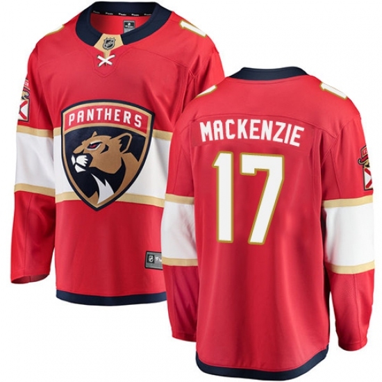 Youth Florida Panthers #17 Derek MacKenzie Fanatics Branded Red Home Breakaway NHL Jersey Youth Florida Panthers #17 Derek MacKenzie Fanatics Branded Red Home Breakaway NHL Jersey