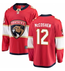 Men's Florida Panthers #12 Ian McCoshen Fanatics Branded Red Home Breakaway NHL Jersey