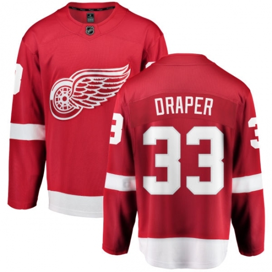 Youth Detroit Red Wings #33 Kris Draper Fanatics Branded Red Home Breakaway NHL Jersey Youth Detroit Red Wings #33 Kris Draper Fanatics Branded Red Home Breakaway NHL Jersey