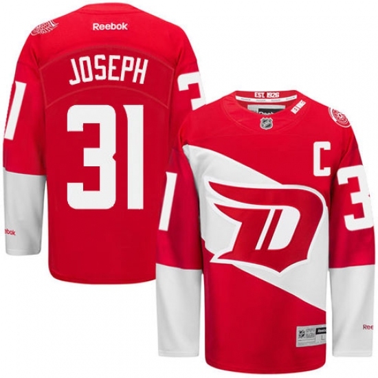 Men's Reebok Detroit Red Wings #31 Curtis Joseph Authentic Red 2016 Stadium Series NHL Jersey Men's Reebok Detroit Red Wings #31 Curtis Joseph Authentic Red 2016 Stadium Series NHL Jersey