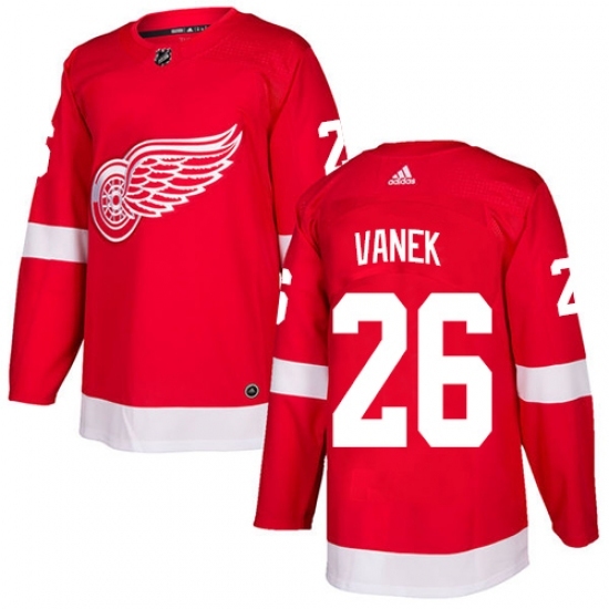 Youth Adidas Detroit Red Wings #26 Thomas Vanek Authentic Red Home NHL Jersey Youth Adidas Detroit Red Wings #26 Thomas Vanek Authentic Red Home NHL Jersey
