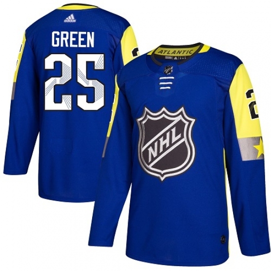 Youth Adidas Detroit Royal Blue Wings #25 Mike Green Authentic Royal Blue 2018 All-Star Atlantic Division NHL Jersey Youth Adidas Detroit Royal Blue Wings #25 Mike Green Authentic Royal Blue 2018 All-Star Atlantic Division NHL Jersey