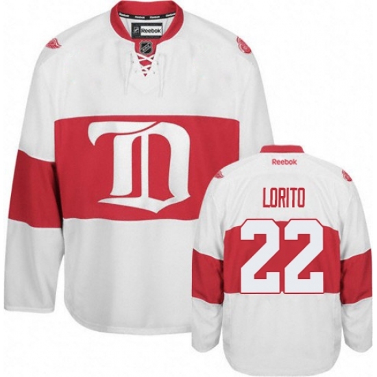 Youth Reebok Detroit Red Wings #22 Matthew Lorito Authentic White Third NHL Jersey Youth Reebok Detroit Red Wings #22 Matthew Lorito Authentic White Third NHL Jersey