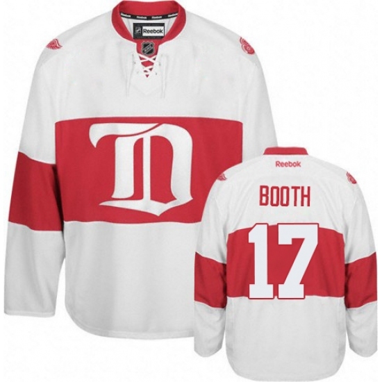 Women's Reebok Detroit Red Wings #17 David Booth Authentic White Third NHL Jersey Women's Reebok Detroit Red Wings #17 David Booth Authentic White Third NHL Jersey