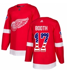 Youth Adidas Detroit Red Wings #17 David Booth Authentic Red USA Flag Fashion NHL Jersey Youth Adidas Detroit Red Wings #17 David Booth Authentic Red USA Flag Fashion NHL Jersey