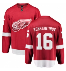 Men's Detroit Red Wings #16 Vladimir Konstantinov Fanatics Branded Red Home Breakaway NHL Jersey