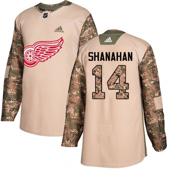 Youth Adidas Detroit Red Wings #14 Brendan Shanahan Authentic Camo Veterans Day Practice NHL Jersey Youth Adidas Detroit Red Wings #14 Brendan Shanahan Authentic Camo Veterans Day Practice NHL Jersey