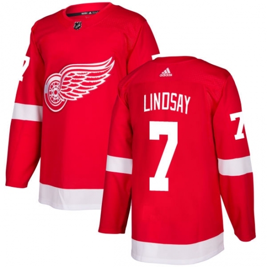 Youth Adidas Detroit Red Wings #7 Ted Lindsay Authentic Red Home NHL Jersey Youth Adidas Detroit Red Wings #7 Ted Lindsay Authentic Red Home NHL Jersey